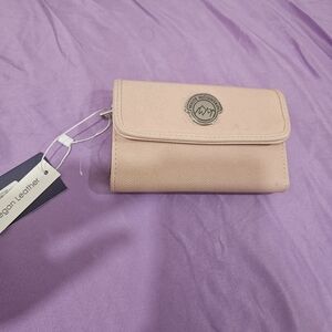 NWT White MountainVegan Leather Crossbody Bag in Light Pink
